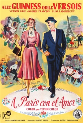To Paris with Love Canvas Poster
