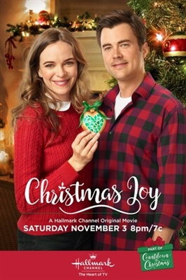 Christmas Joy Poster with Hanger