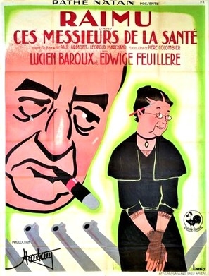 Ces messieurs de la santé Poster with Hanger