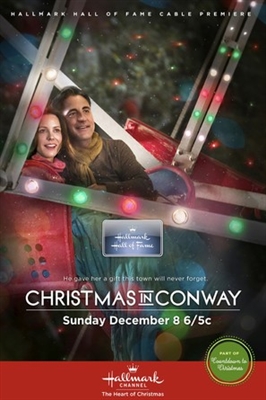 Christmas in Conway Canvas Poster