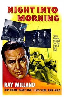 Night Into Morning Poster with Hanger