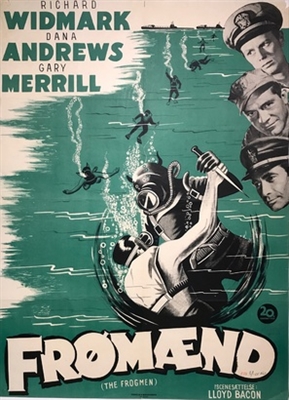 The Frogmen Wooden Framed Poster