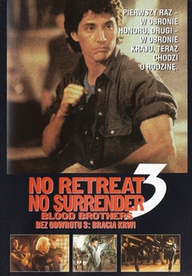 No Retreat, No Surrender 3: Blood Brothers Metal Framed Poster