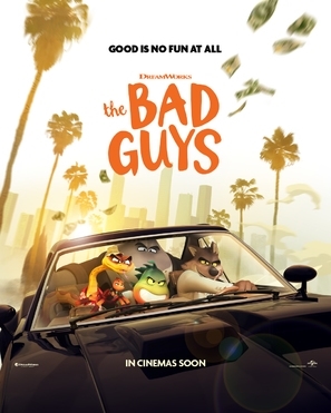 The Bad Guys Wooden Framed Poster