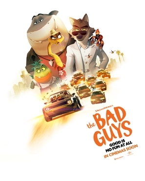 The Bad Guys Wooden Framed Poster