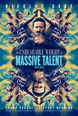 The Unbearable Weight of Massive Talent Metal Framed Poster