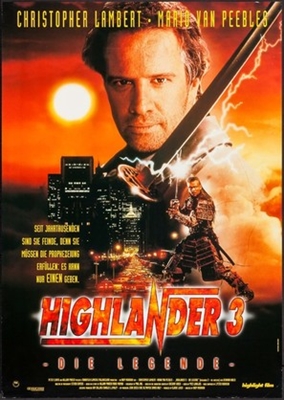 Highlander III: The Sorcerer calendar