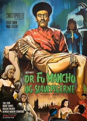The Brides of Fu Manchu Canvas Poster