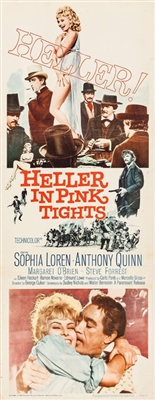 Heller in Pink Tights Wooden Framed Poster