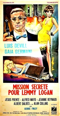 Agente Logan - missione Ypotron Canvas Poster