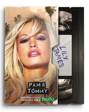 Pam &amp; Tommy Metal Framed Poster