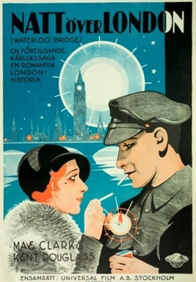 Waterloo Bridge Canvas Poster