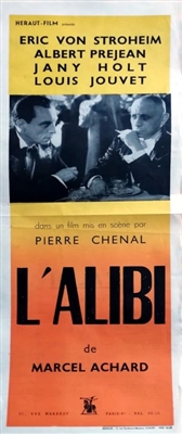 L'alibi Metal Framed Poster