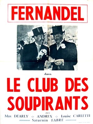 Club des soupirants, Le Poster with Hanger