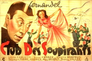 Club des soupirants, Le Canvas Poster
