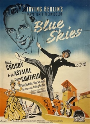 Blue Skies Metal Framed Poster