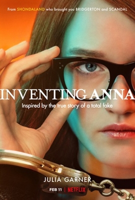Inventing Anna Wooden Framed Poster