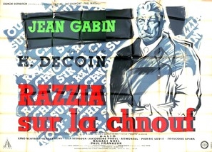 Razzia sur la Chnouf Wooden Framed Poster