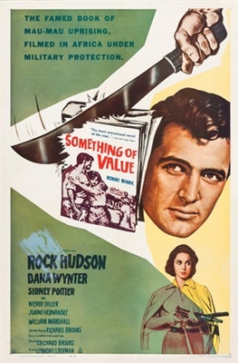 Something of Value Poster with Hanger