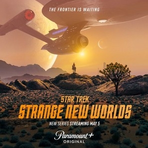 &quot;Star Trek: Strange New Worlds&quot; Wooden Framed Poster