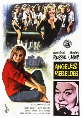 The Trouble with Angels Wooden Framed Poster