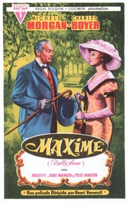 Maxime Wooden Framed Poster