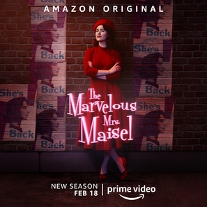 &quot;The Marvelous Mrs. Maisel&quot; Poster with Hanger