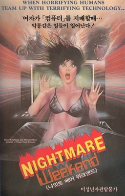 Nightmare Weekend Poster with Hanger