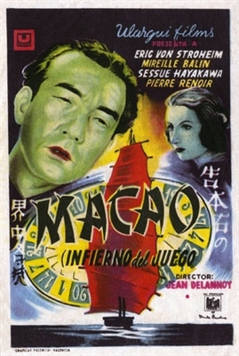 Macao, l'enfer du jeu Metal Framed Poster