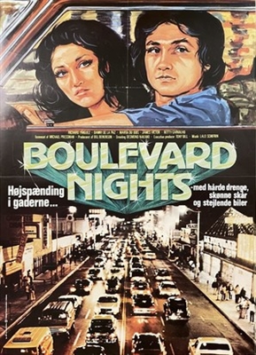 Boulevard Nights Canvas Poster