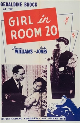 The Girl in Room 20 Metal Framed Poster