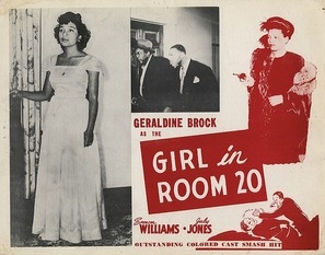 The Girl in Room 20 Metal Framed Poster