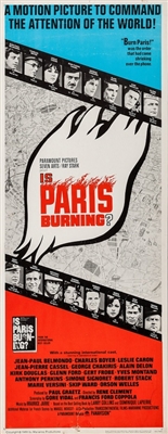 Paris brûle-t-il? Canvas Poster