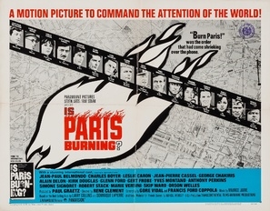 Paris brûle-t-il? Canvas Poster