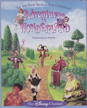&quot;Adventures in Wonderland&quot; Metal Framed Poster