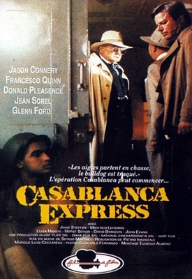 Casablanca Express Poster with Hanger