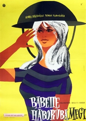 Babette s'en va-t-en... Metal Framed Poster