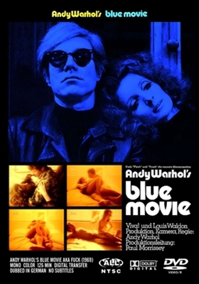 Blue Movie Metal Framed Poster