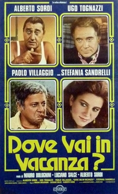 Dove vai in vacanza? Wooden Framed Poster