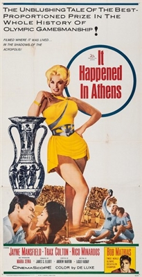 It Happened in Athens Poster with Hanger