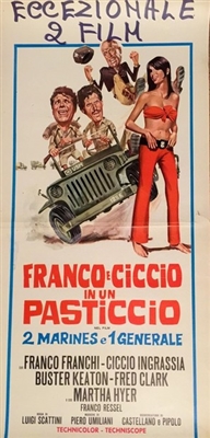Due marines e un generale Poster with Hanger