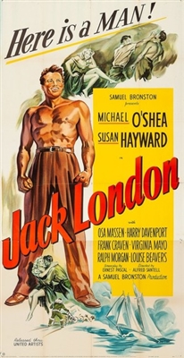 Jack London Poster with Hanger