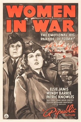 Women in War Wooden Framed Poster