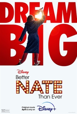 Better Nate Than Ever Wooden Framed Poster