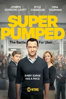 &quot;Super Pumped: The Battle for Uber&quot; Wooden Framed Poster