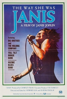 Janis Poster with Hanger