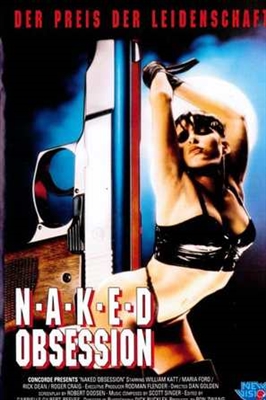Naked Obsession Poster with Hanger