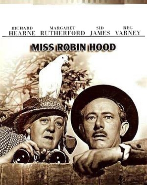 Miss Robin Hood Wooden Framed Poster
