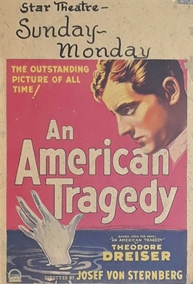 An American Tragedy Poster with Hanger