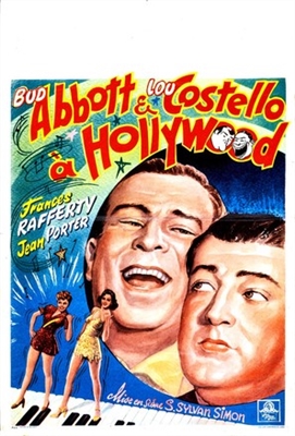 Abbott and Costello in Hollywood t-shirt
